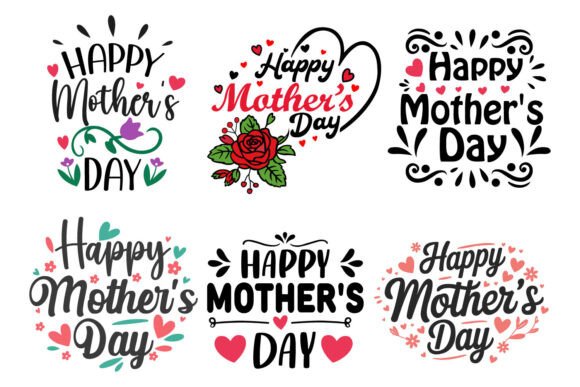 Download Happy Mother's Day Typography Design - Typography Collection