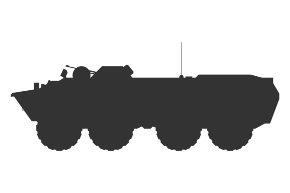Download Armoured Personnel Carrier Black Silhoue - Premium Resources