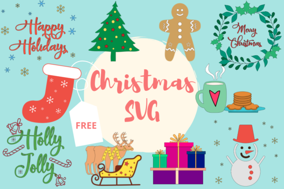 Download Christmas SVG Free - Free Collection